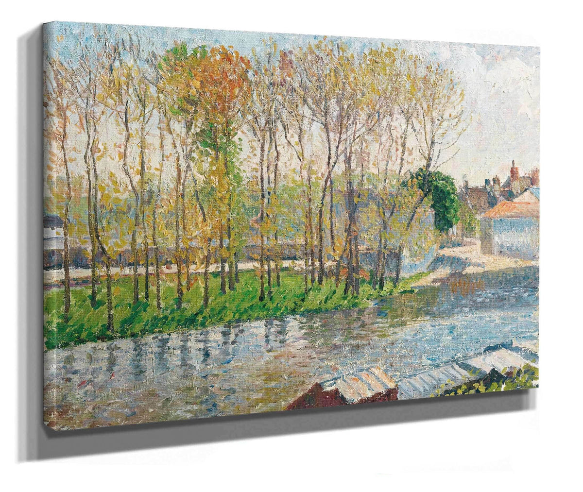 Bords Du Loing A Moret by Camille Pissarro