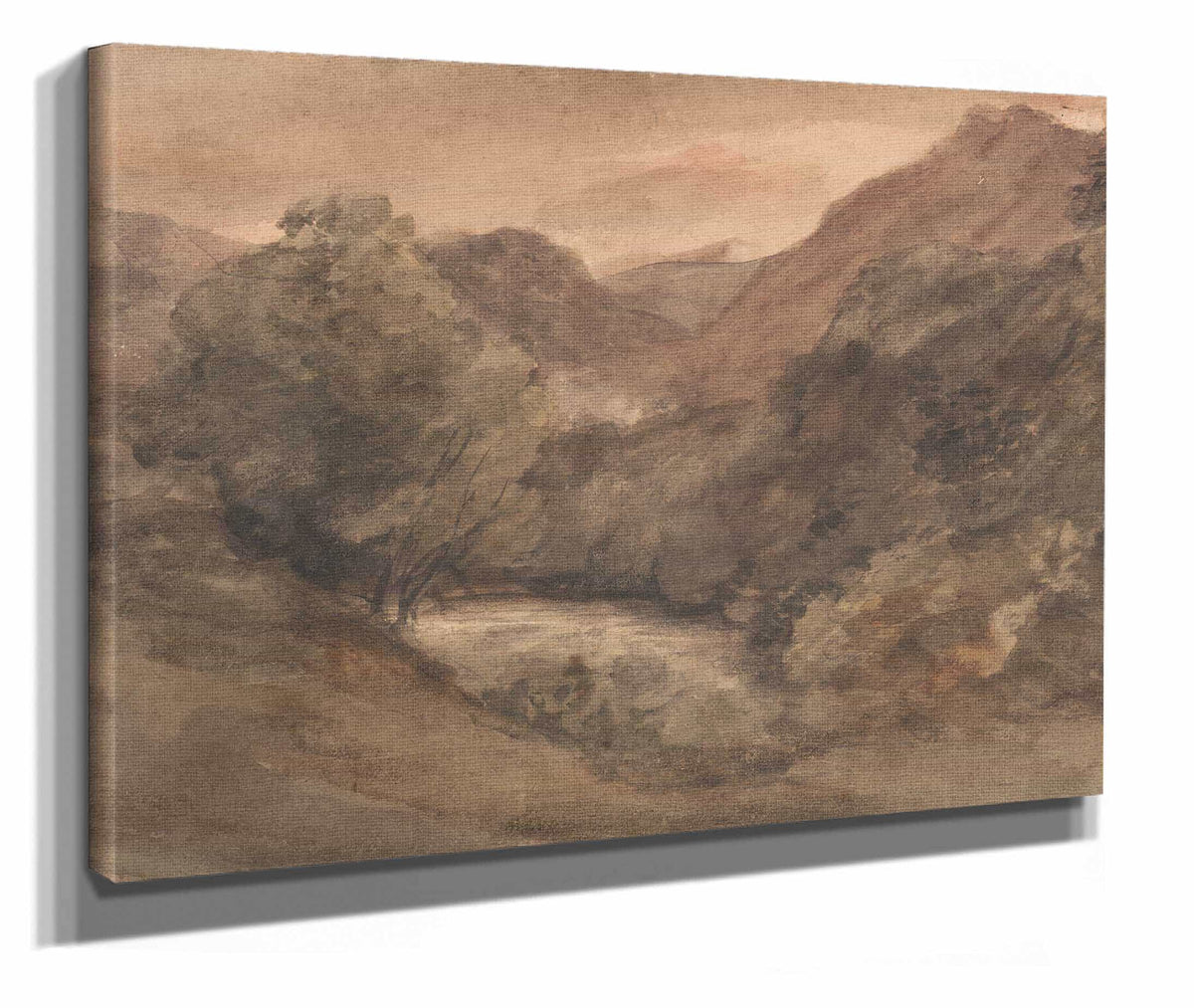 Borrowdale Evening After A Fine Day October by John Constable