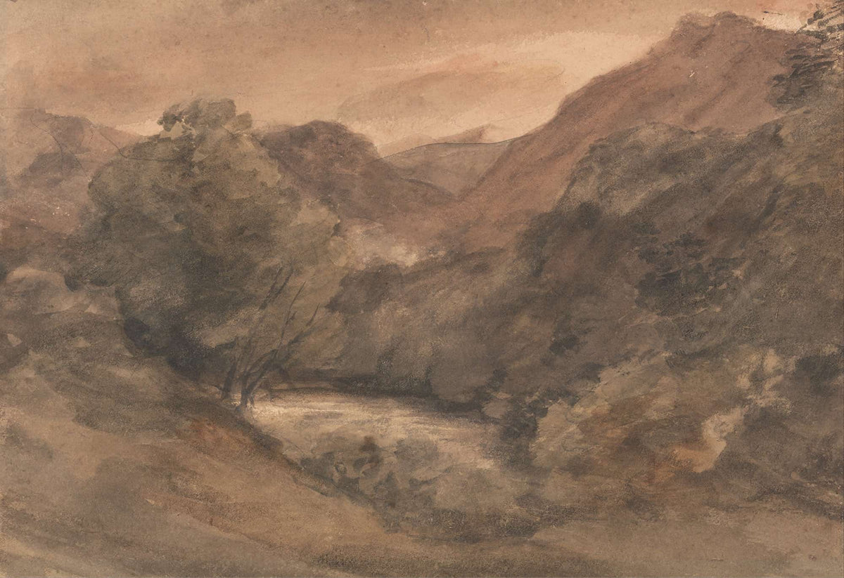 Borrowdale Evening After A Fine Day October by John Constable