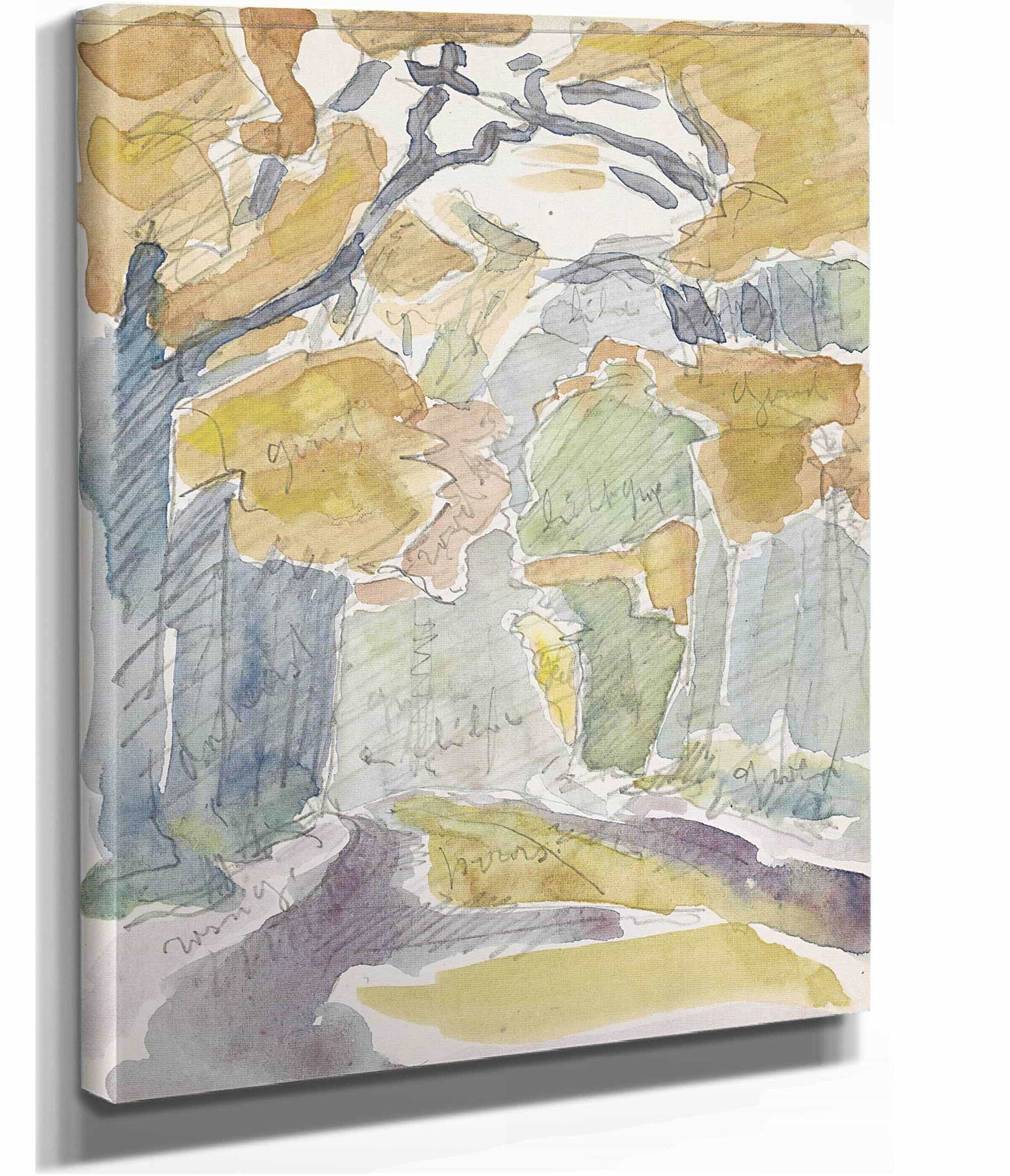 Bospad In De Herfst by Reijer Stolk