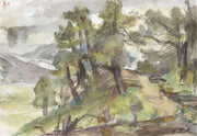 Bosrijk Heuvellandschap by Jozef Israels