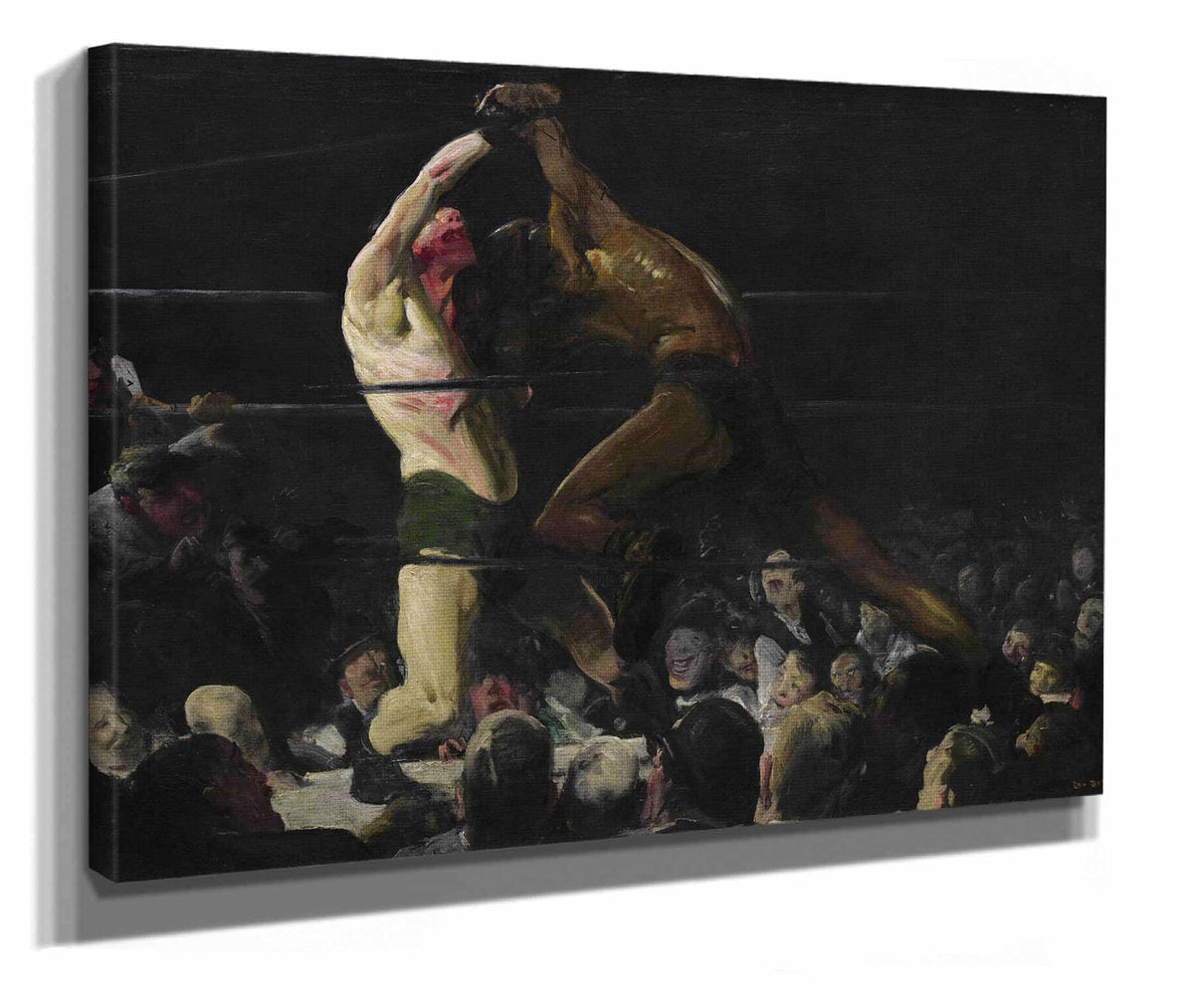 Both Members Of This Club by George Wesley Bellows