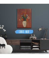 Bouquet In A Chinese Vase   by Odilon Redon