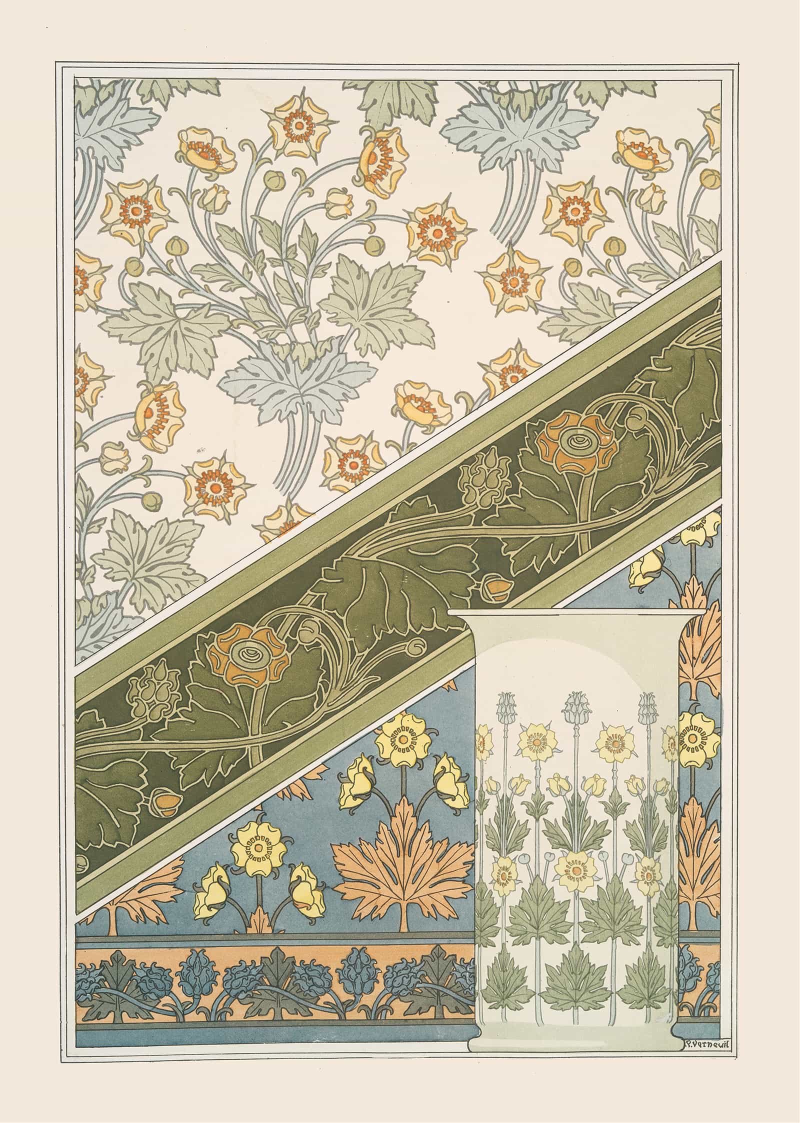 Bouton Dor  by Maurice Pillard Verneuil
