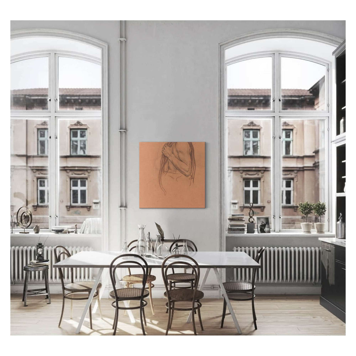 Bovenlichaam Van Een Man Met Touw Over Zijn Schouder  by Richard Nicolaus Roland Holst