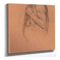 Bovenlichaam Van Een Man Met Touw Over Zijn Schouder  by Richard Nicolaus Roland Holst