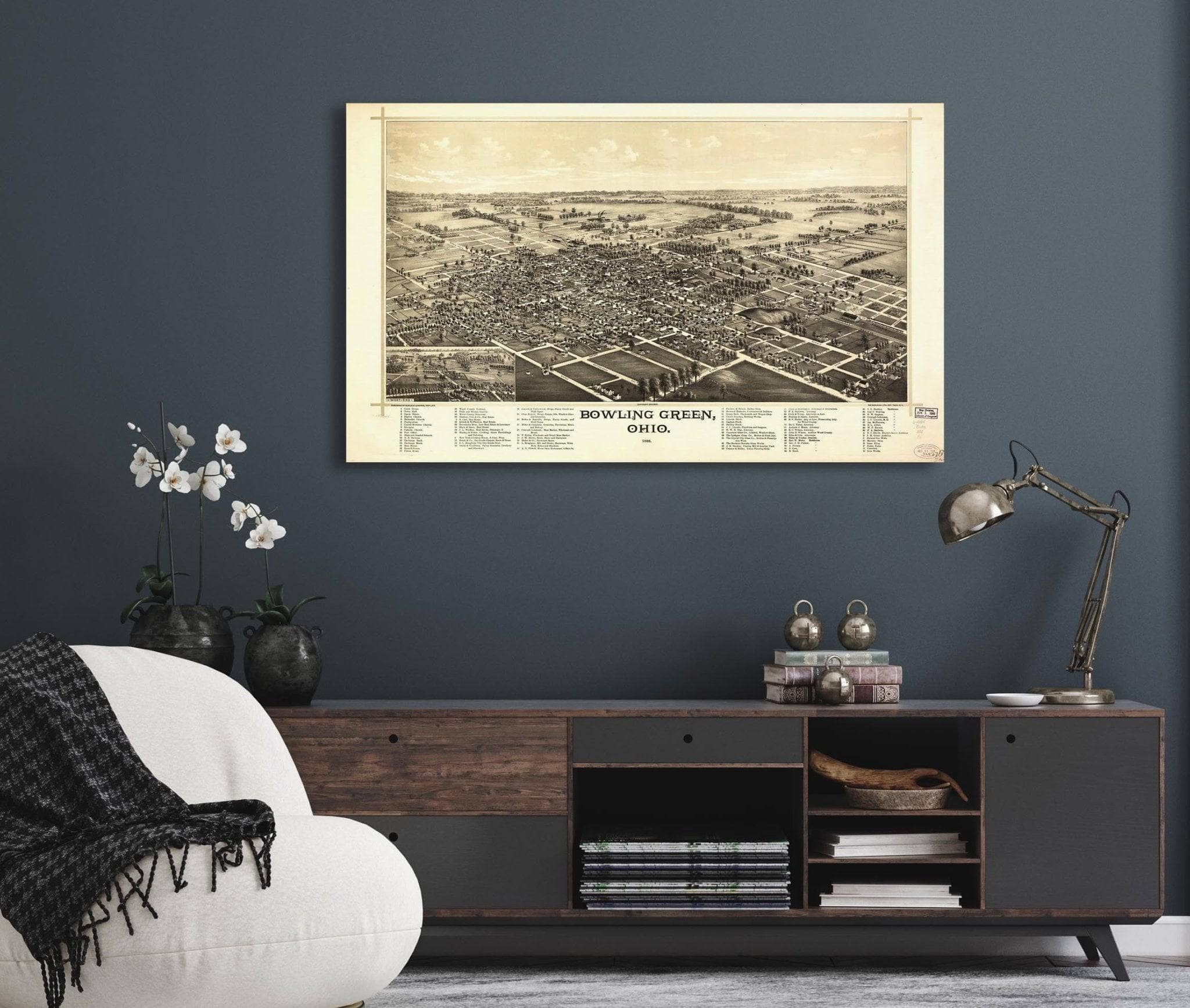 Bowling Green Ohio 1888  State Of Ohio