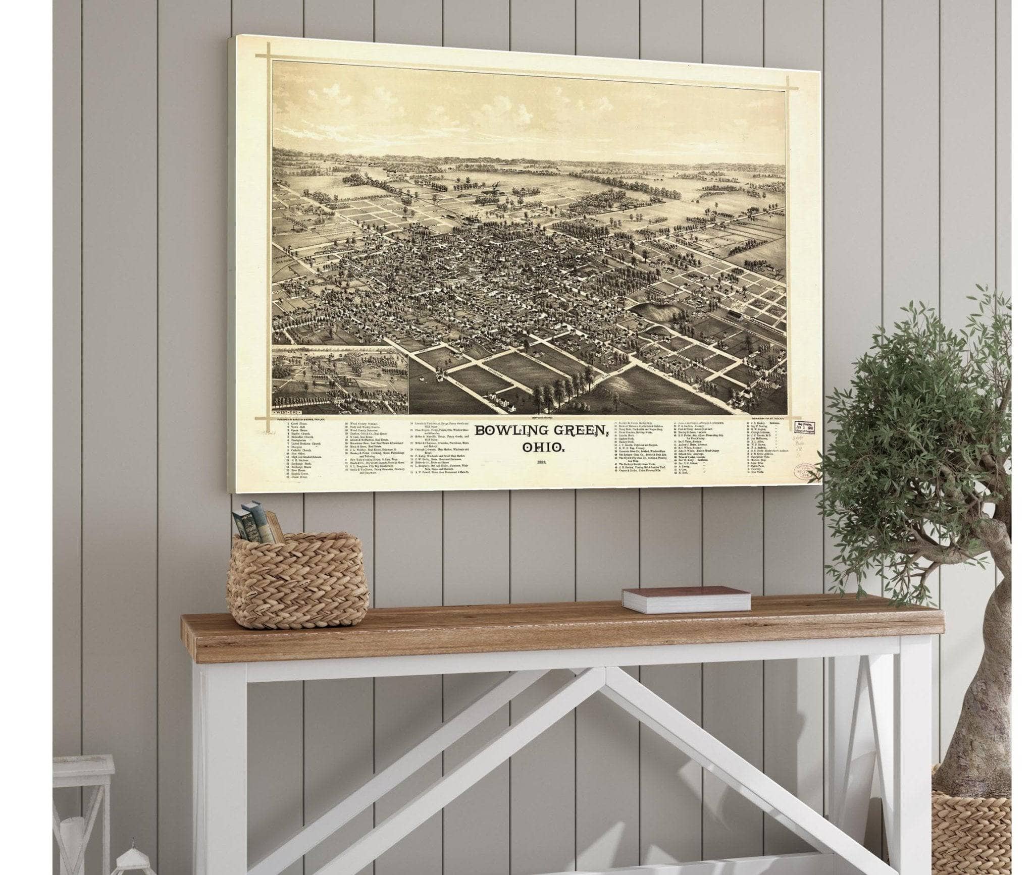 Bowling Green Ohio 1888  State Of Ohio