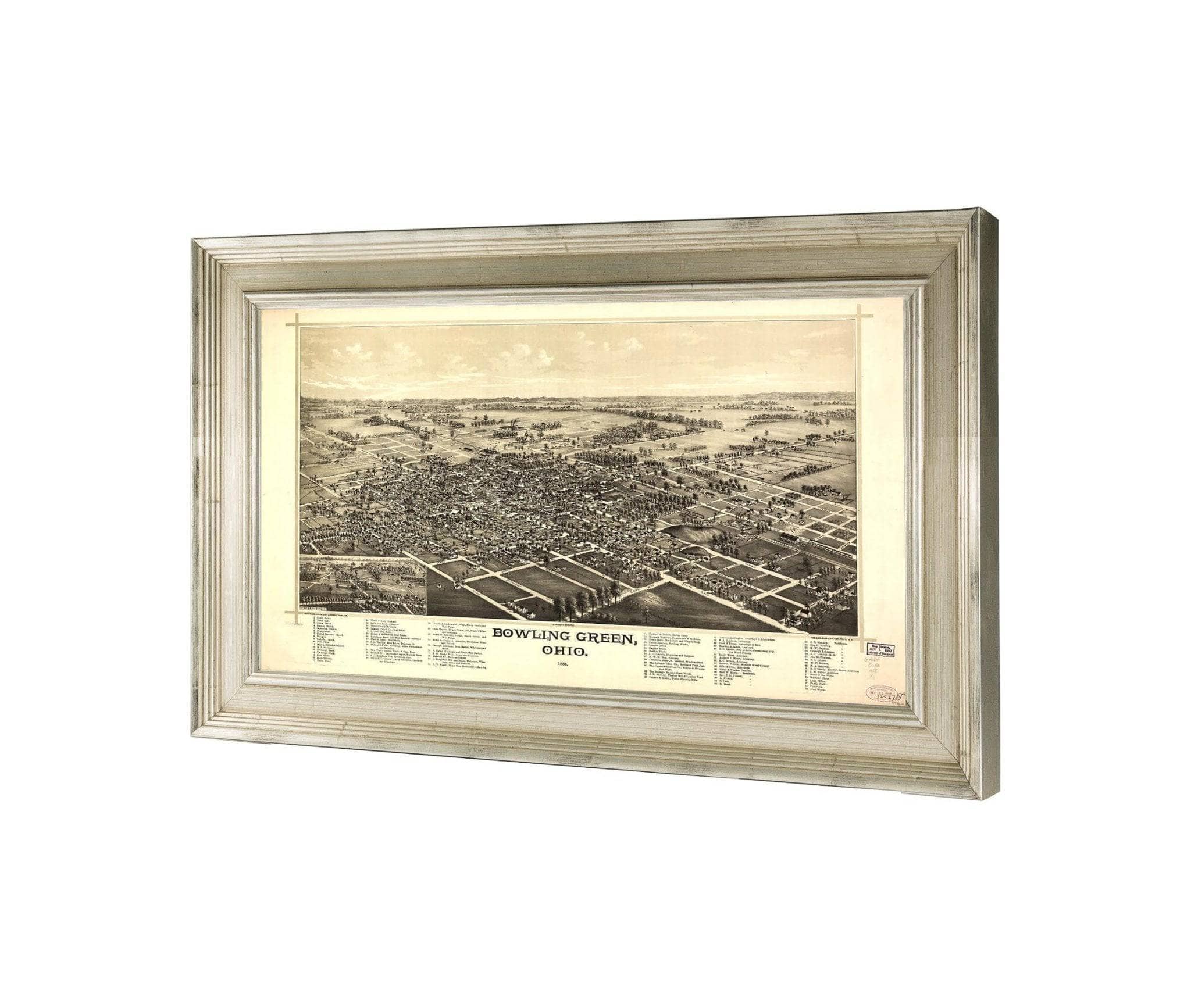 Bowling Green Ohio 1888  State Of Ohio
