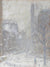 Bowling Green, A Blizzard, 1907 By Colin Campbell Cooper