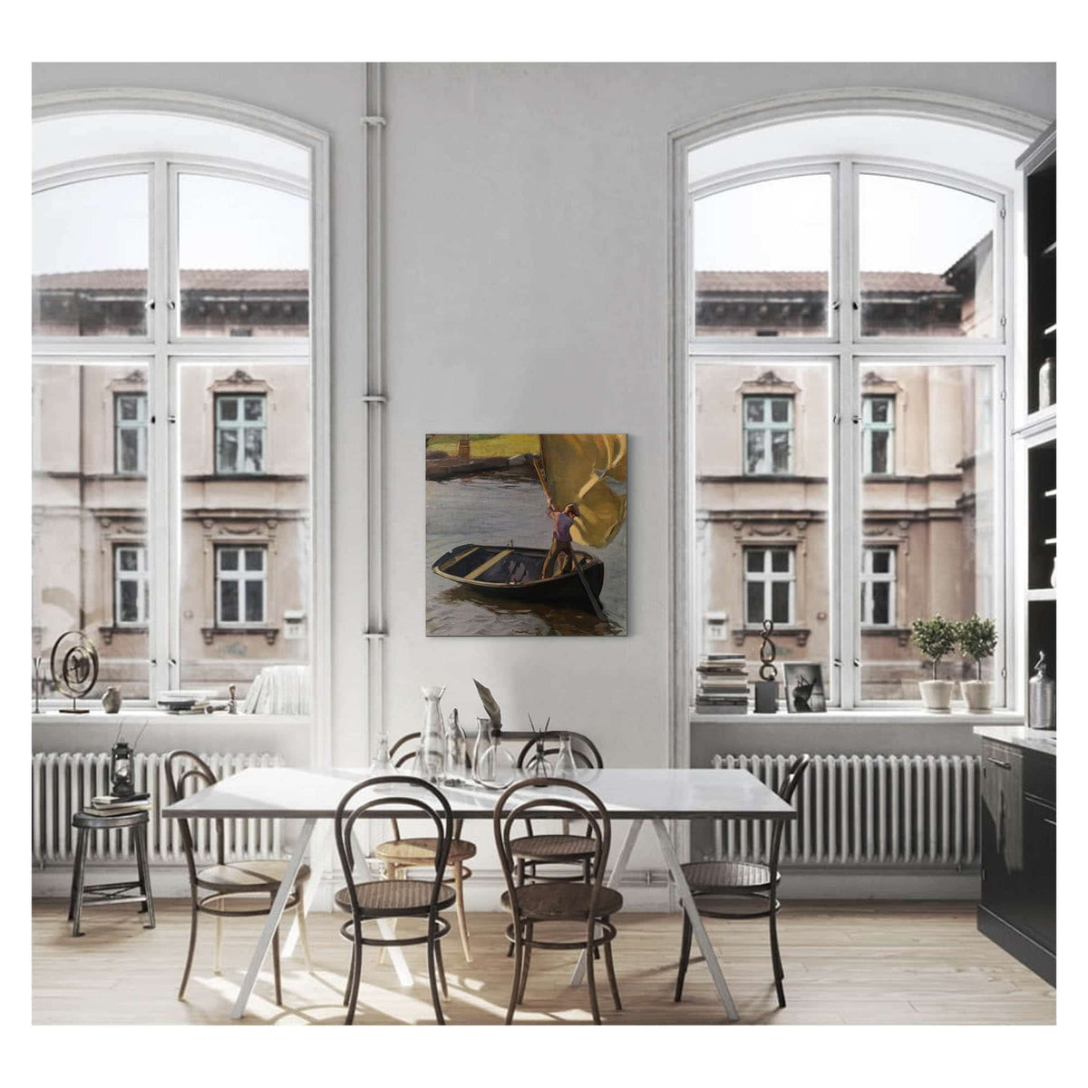 Boy And Sail  by Magnus Enckell