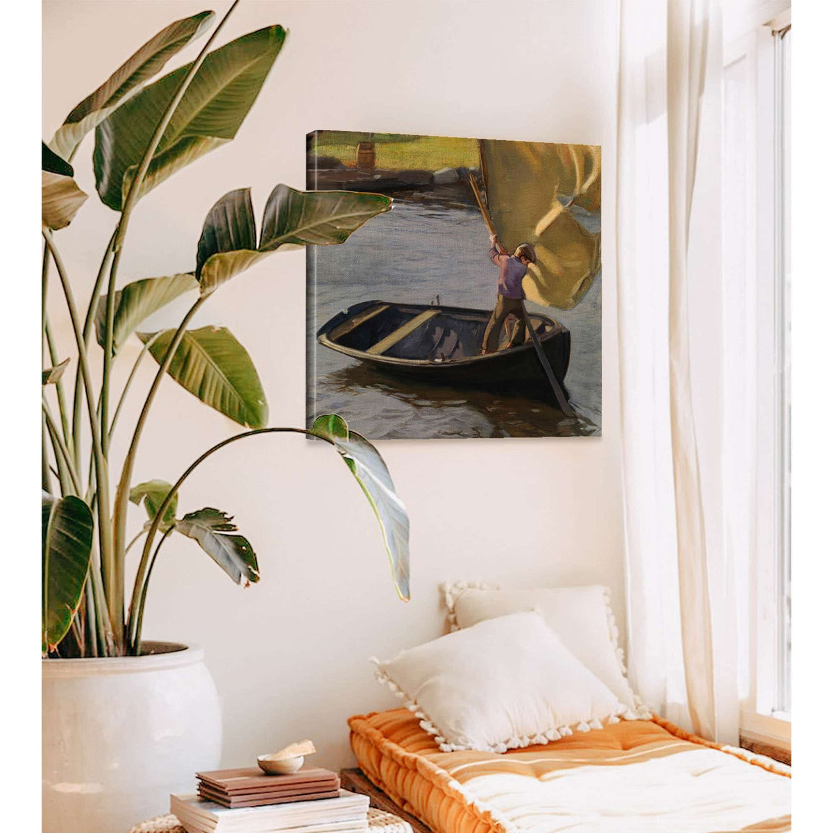 Boy And Sail  by Magnus Enckell