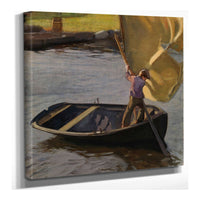 Boy And Sail  by Magnus Enckell