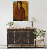 Boy At Harvest Time by Boris Grigoriev