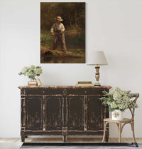 Boy Fishing S by Eastman Johnson