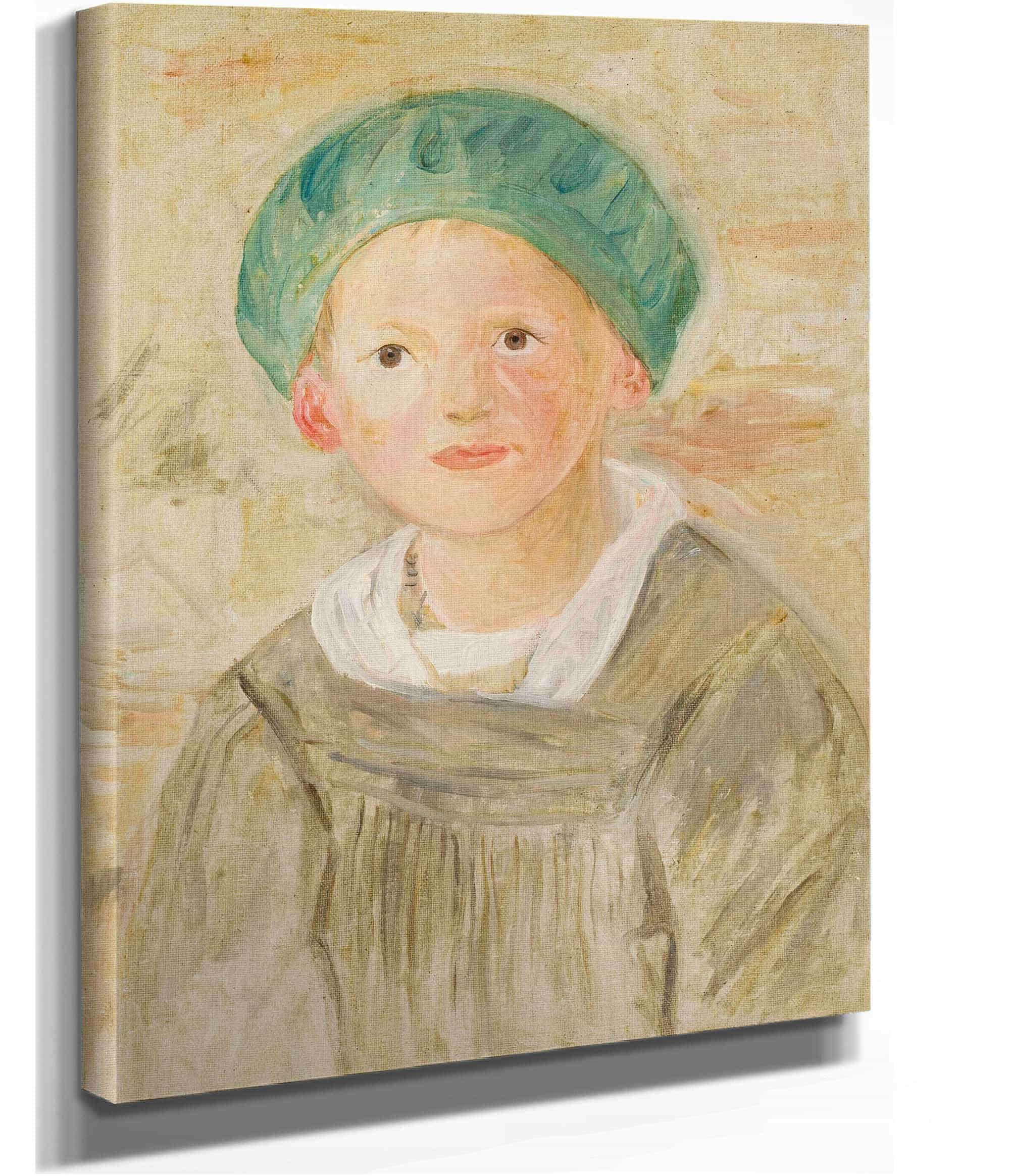 Boy In A Green Cap by Tadeusz Makowski