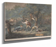 Boys Robbing An Orchard by George Morland