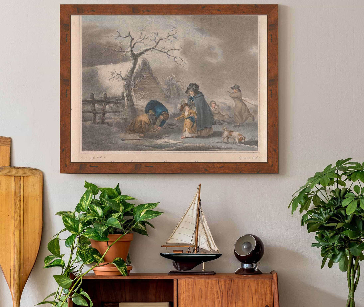 Boys Skating by George Morland