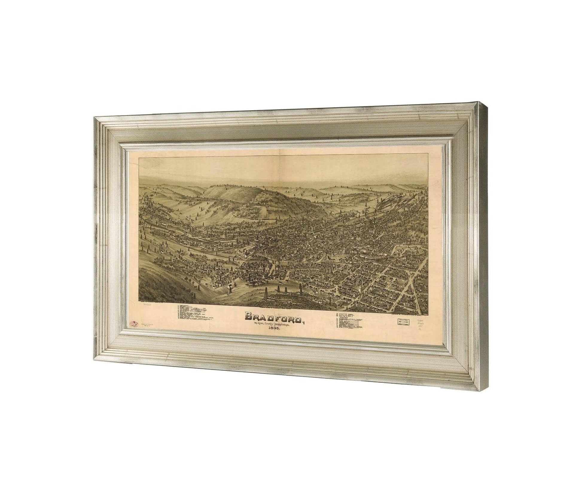 Bradford Mckean County Pennsylvania 1895  State Of Pennsylvania