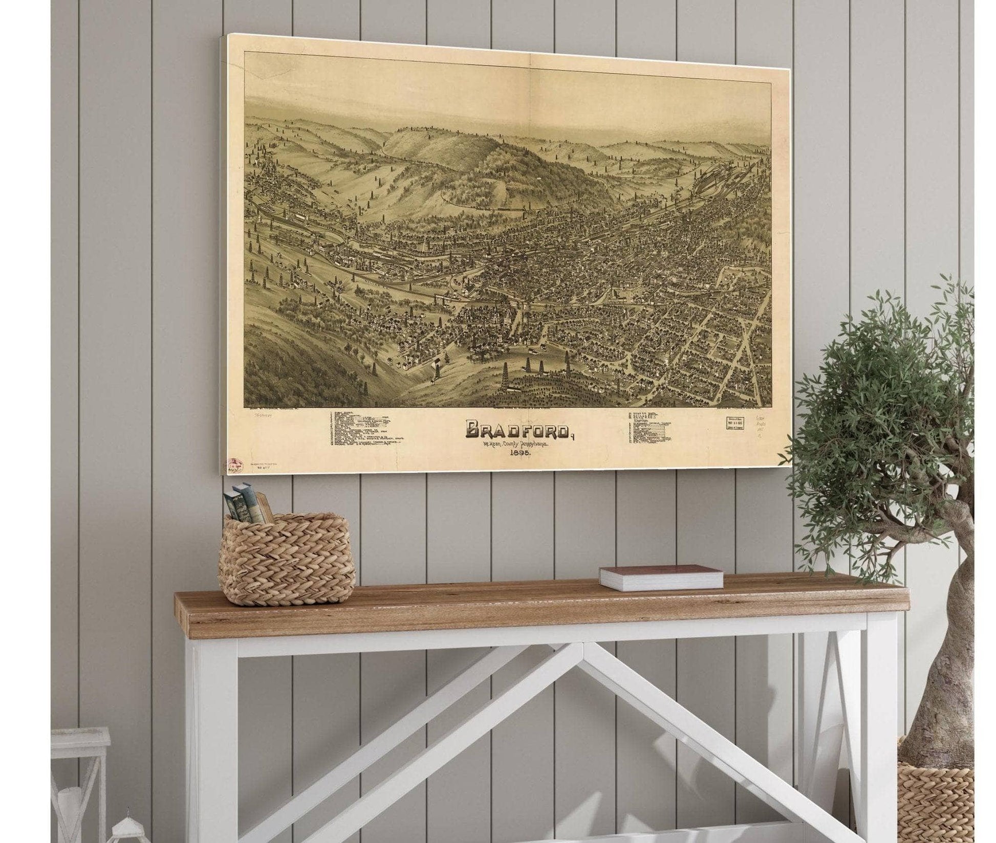 Bradford Mckean County Pennsylvania 1895  State Of Pennsylvania