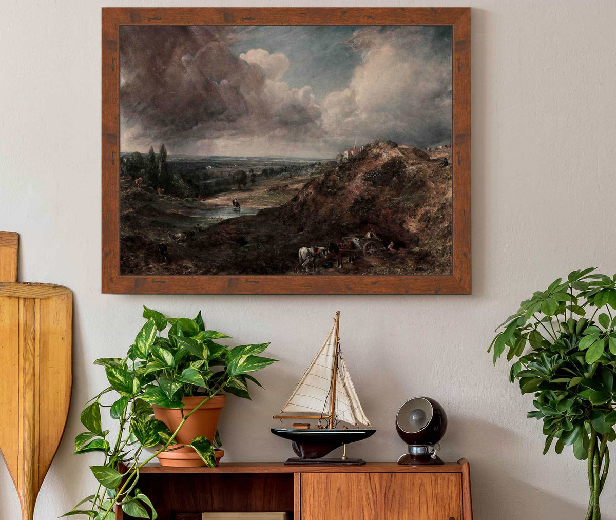 Branch Hill Pond Hampstead by John Constable