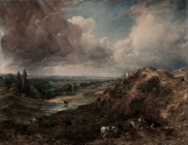 Branch Hill Pond Hampstead by John Constable