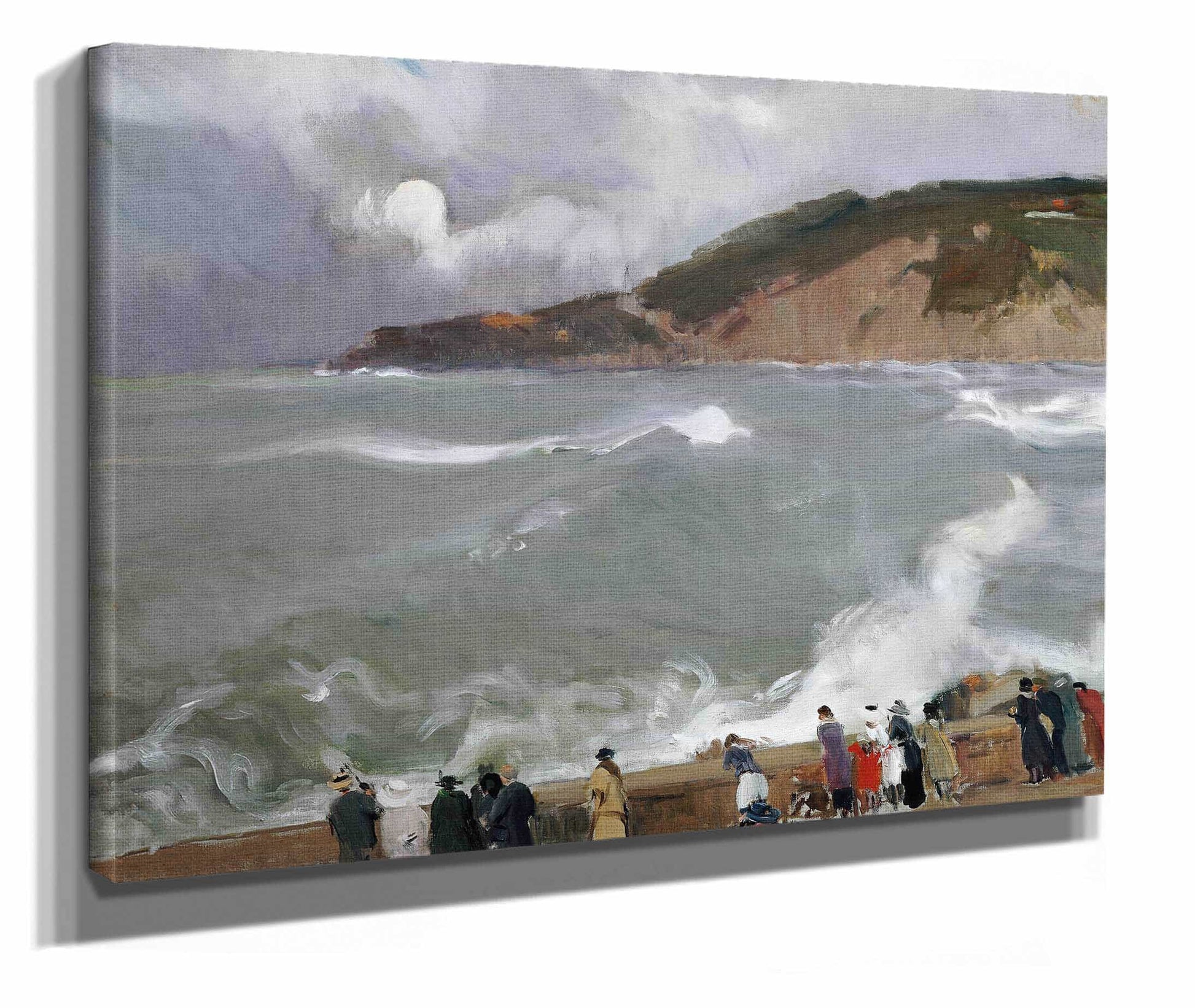 Breakwater San Sebastian by Joaquin Sorolla