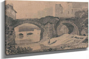 Brecon Bridge by John Sell Cotman