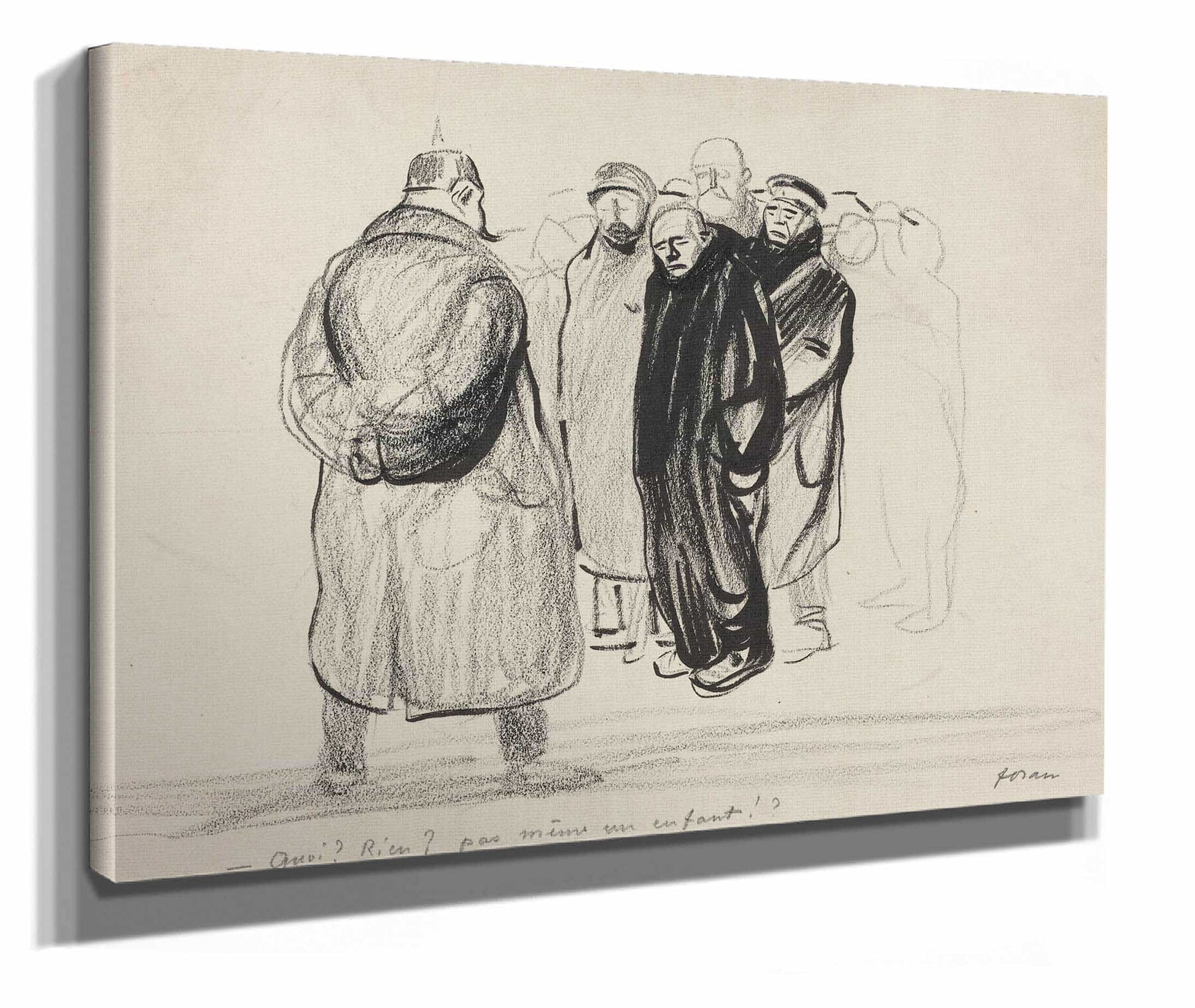 Bredouilles Lequipage Dun Zeppelin Probably by Jean Louis Forain