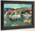 Breton Landscape With Pigs By Paul Gauguin