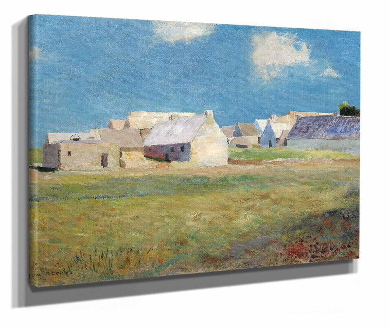 Breton Village by Odilon Redon