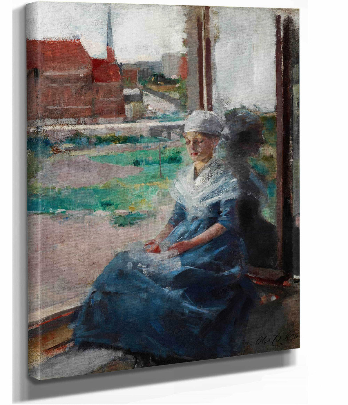 Breton Woman by Olga Boznanska