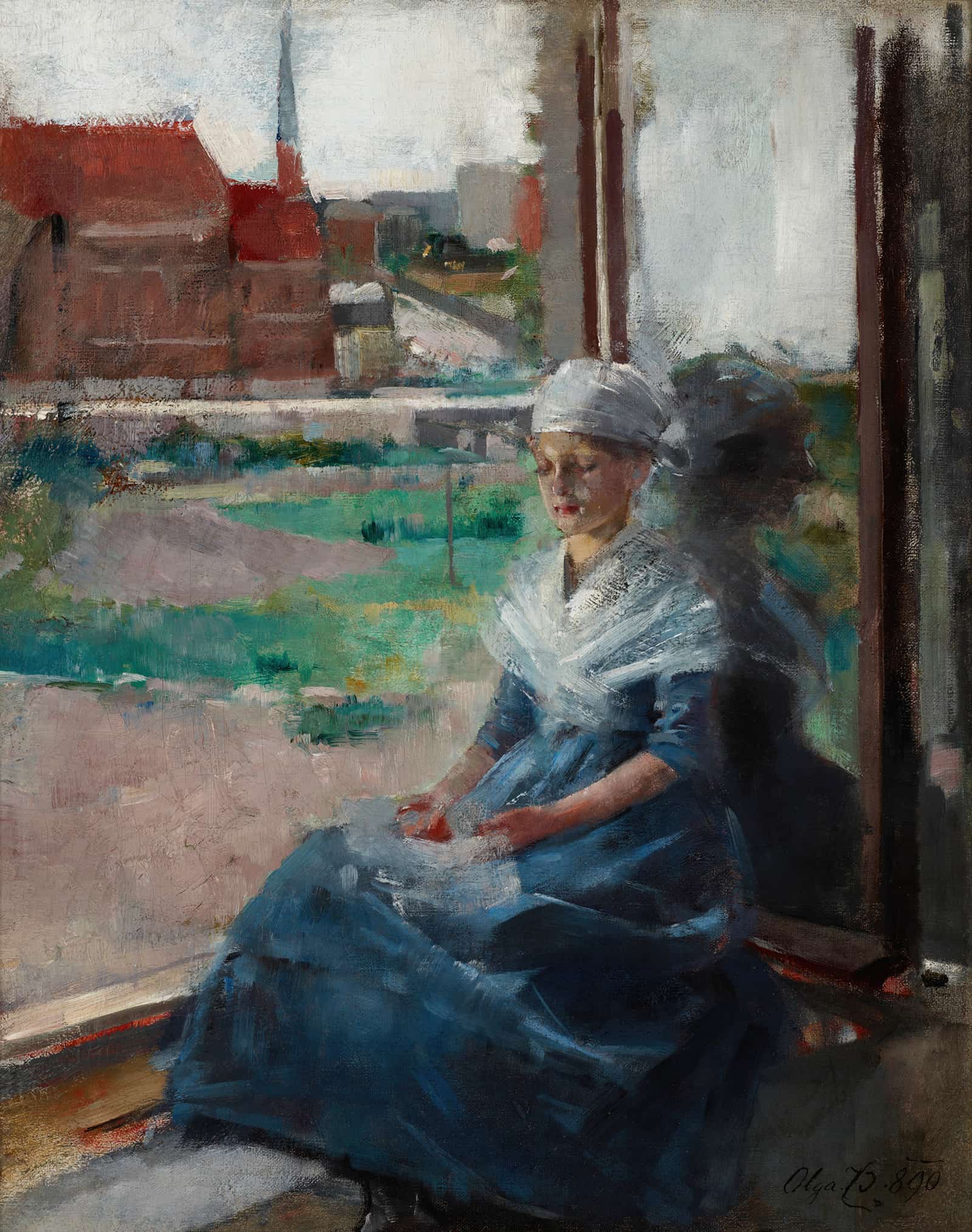 Breton Woman by Olga Boznanska