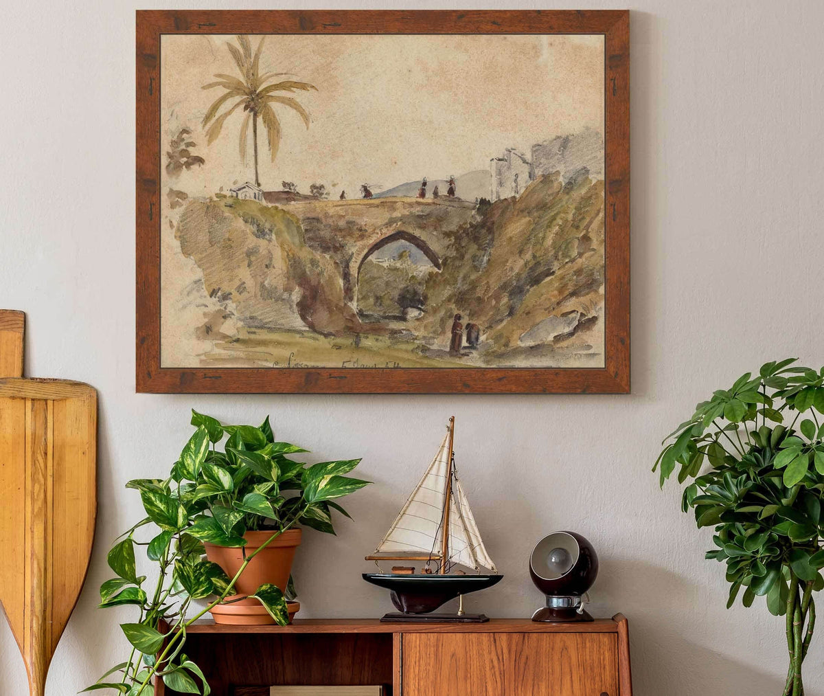 Bridge At Caracas by Camille Pissarro