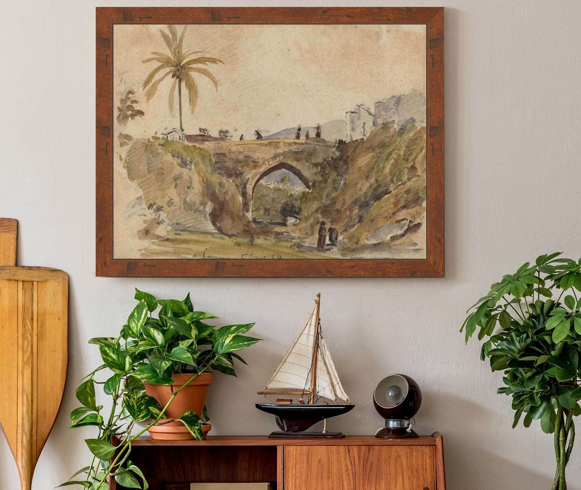 Bridge At Caracas by Camille Pissarro