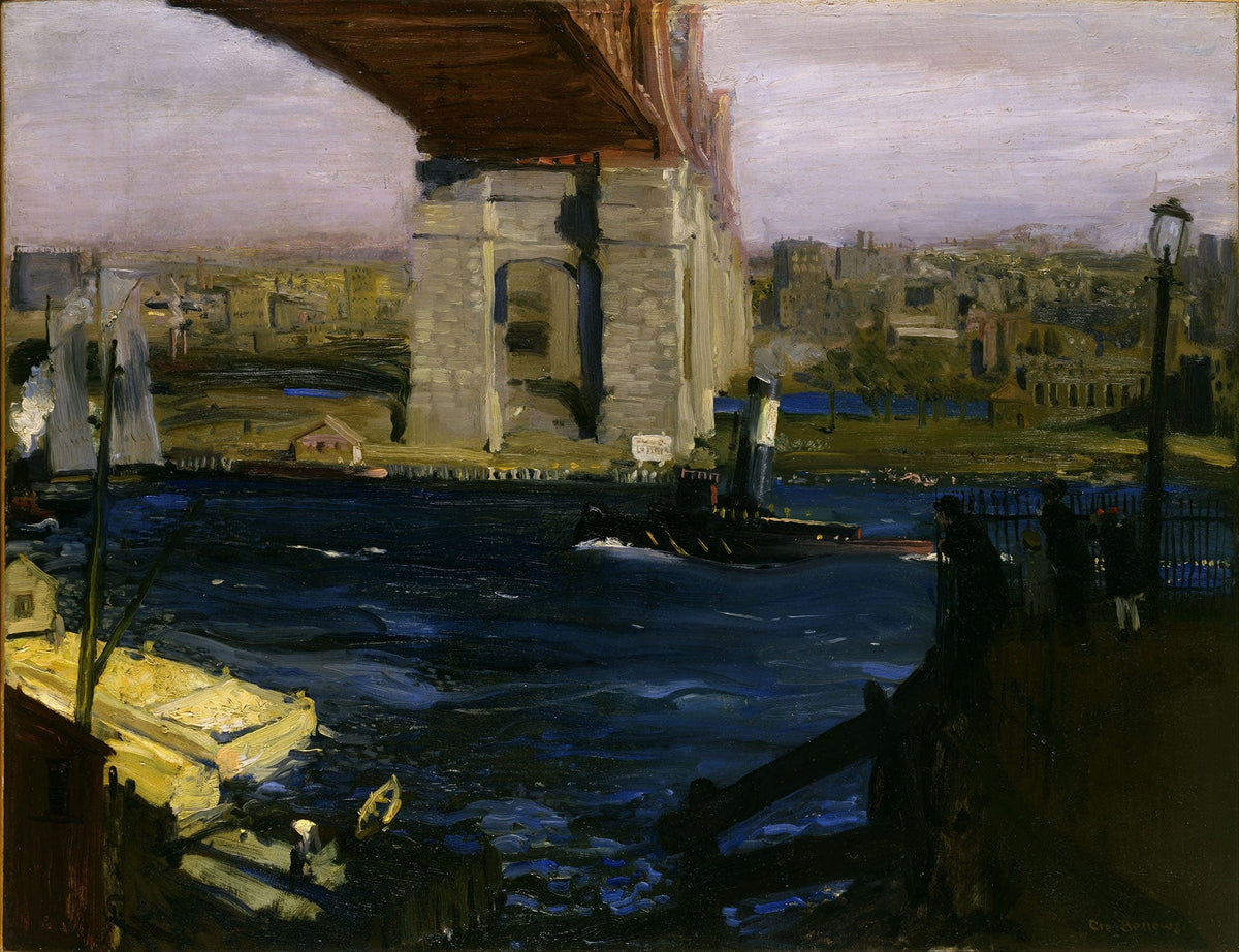 Bridge Blackwells Island by George Wesley Bellows