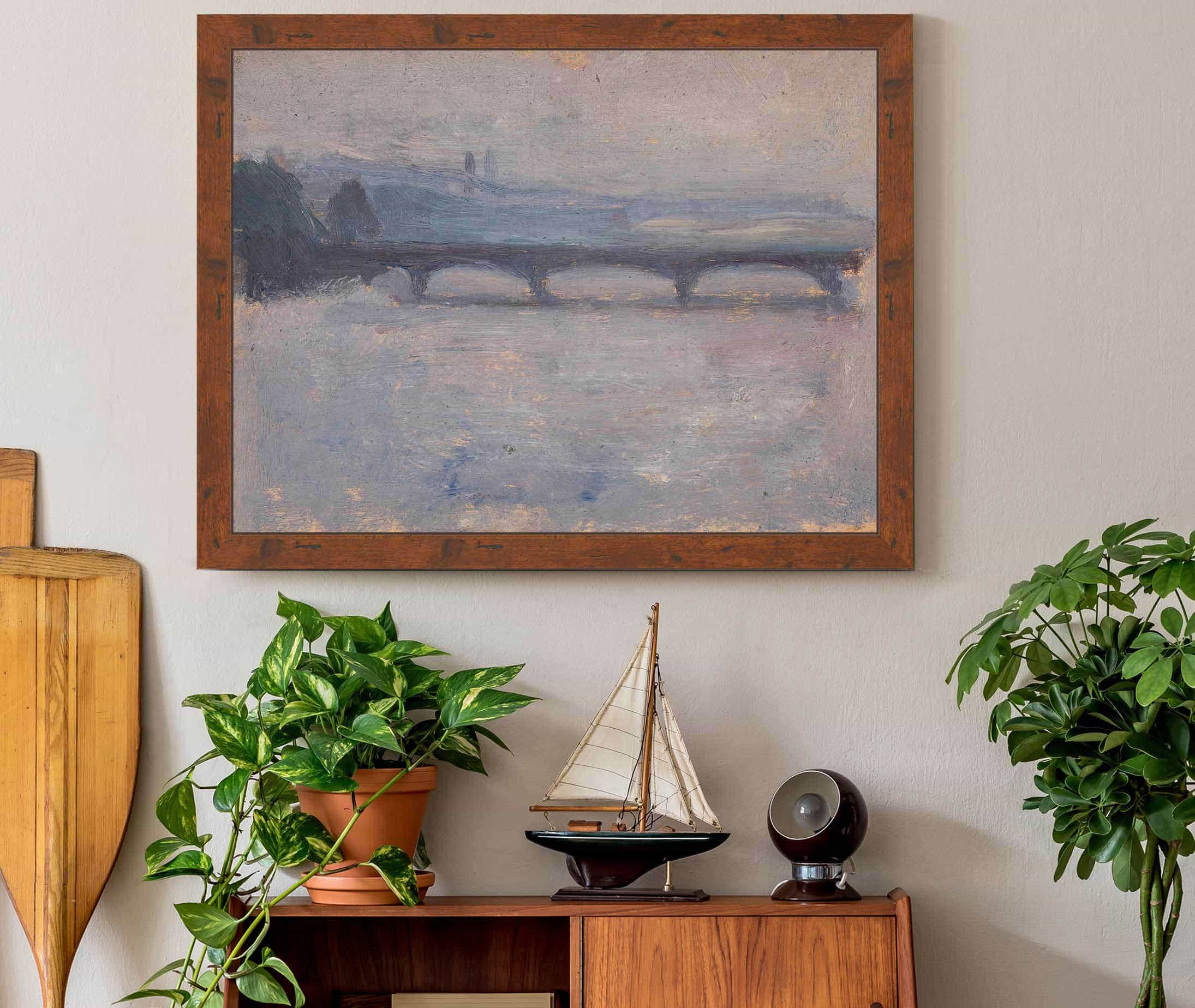 Bridge On The Seine by Tadeusz Makowski