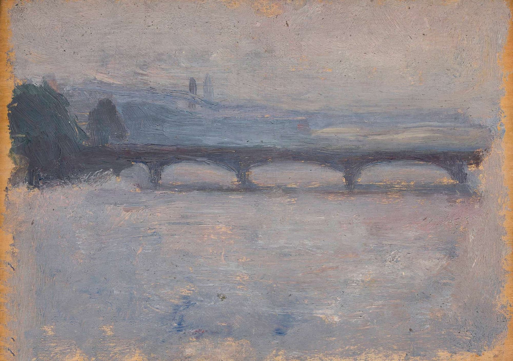 Bridge On The Seine by Tadeusz Makowski