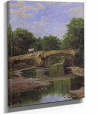 Bridge Over A River by Santiago Rusinol