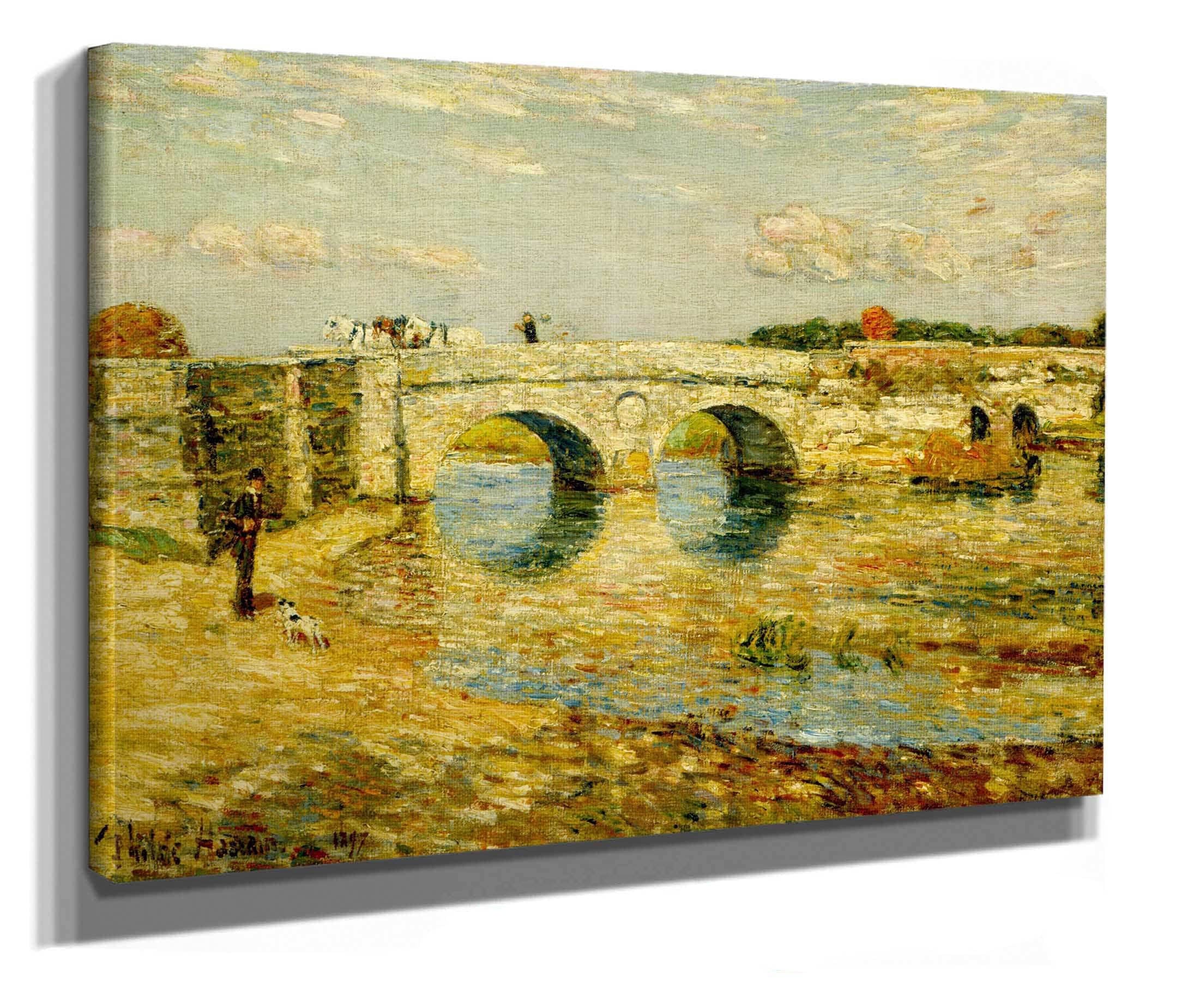Bridge Over The Stour by Childe Hassam