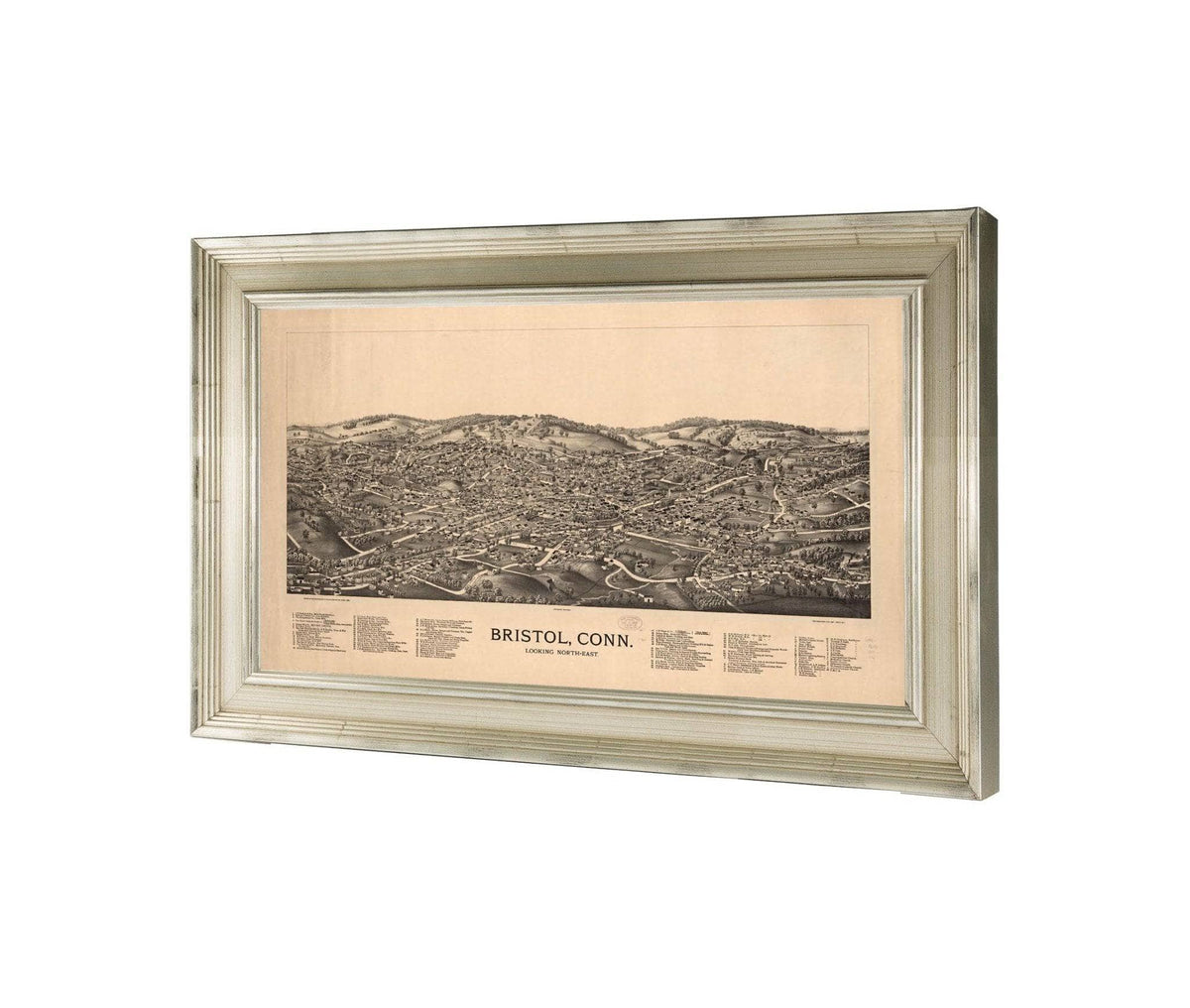 Bristol Conn Looking North East  State Of Connecticut