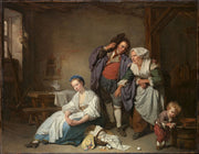 Broken Eggs by Jean Baptiste Greuze