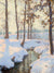 Brook In Winter By Walter Launt Palmer
