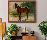 Brown Horse Study by Ernest Meissonier