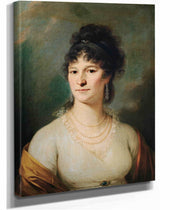 Brustbild Einer Dame by Johann Baptist Von Lampi The Elder