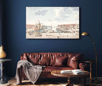 Brygge I Bergen by Johan Christian Dahl