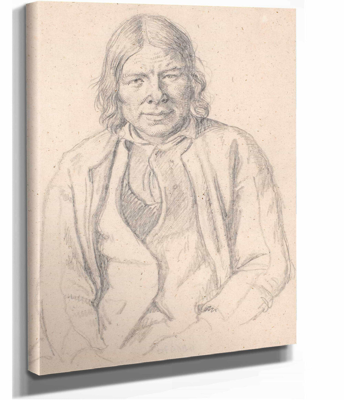 Brystbillede Af Svensk Bonde by Wilhelm Marstrand