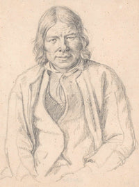 Brystbillede Af Svensk Bonde by Wilhelm Marstrand