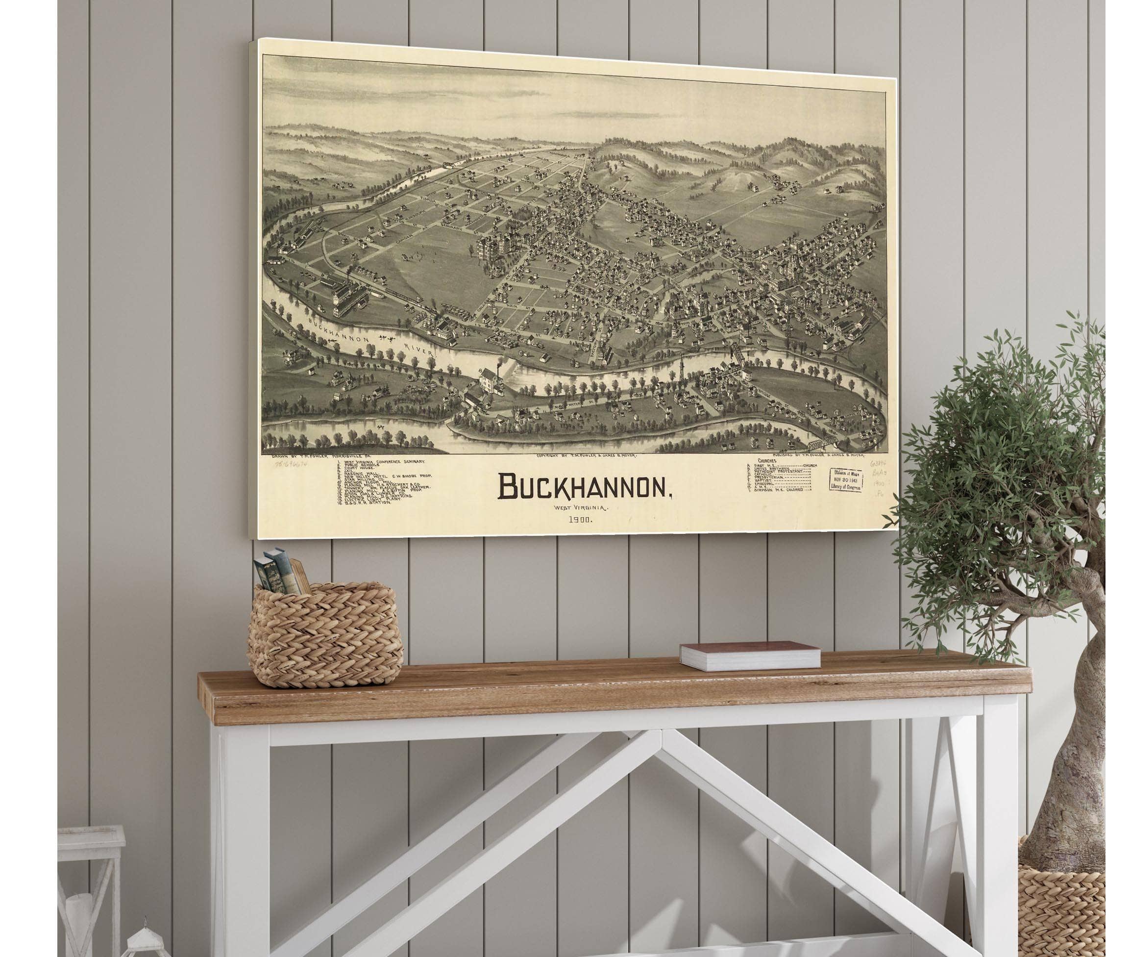 Buckhannon West Virginia 1900  State Of West Virginia