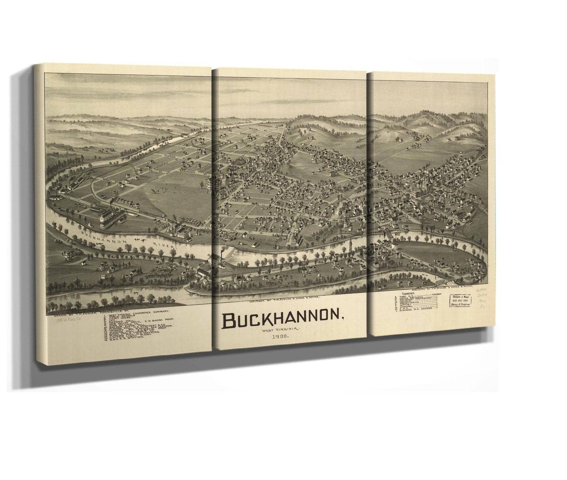 Buckhannon West Virginia 1900  State Of West Virginia